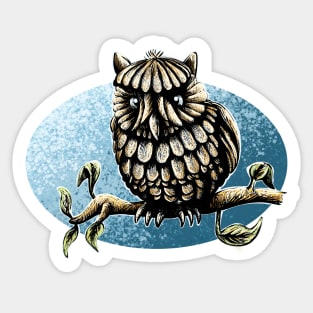 Owl Sticker